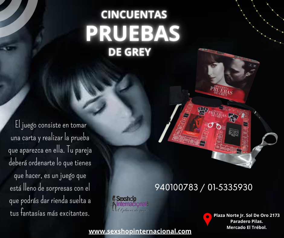 JUEGO DE MESA 50 PRUEBAS DE GREY 